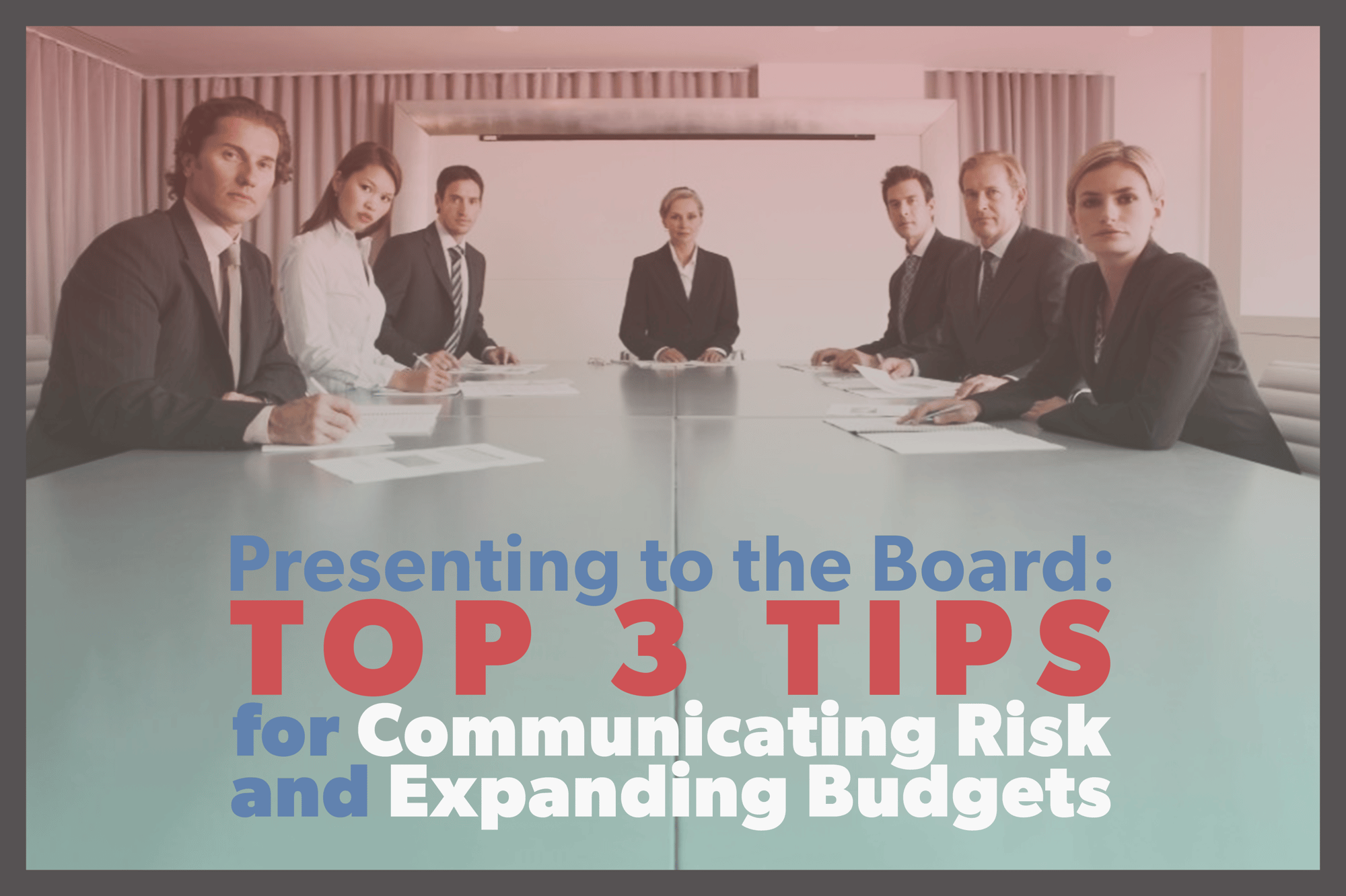 Presenting to the Board