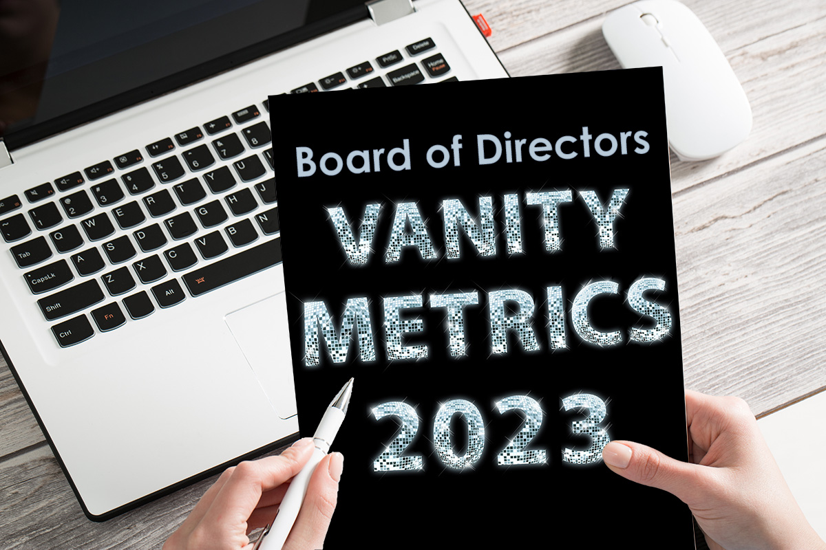 vanity metrics report